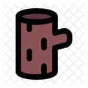 Wood Log Trunk Icon