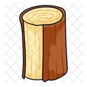 Wood Log Trunk Icon