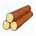 Wood Logs Timber Icon