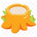 Wood Trunk Timber Icon