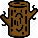 Wood Autumn Season Icon