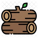 Wood Log Nature Icon