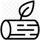 Log Agriculture Plant Icon