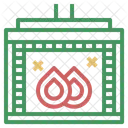 Wood Burning Stove Icon