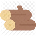 Log Wooden Piece Icon