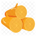 Wood Logs Timber Lumber Icon