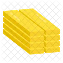 Wood Planks Timber Lumber Icon