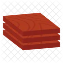Wood Planks Timber Lumber Icon