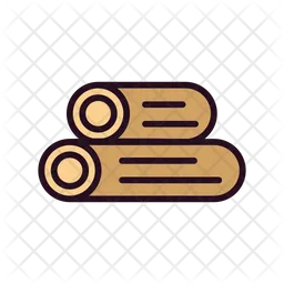 Wood Roll  Icon