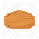 Wood Sign  Icon