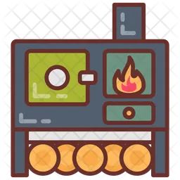 Wood stoves  Icon