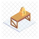 Wood Table Furniture Icon