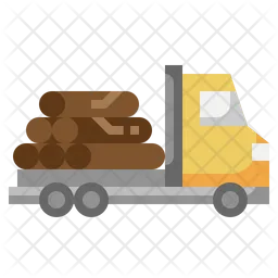 Wood Truck  Icon