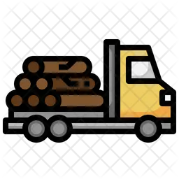 Wood Truck  Icon