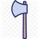 Outdoors Woodchopping Axe Icon