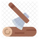 Woodcutter Tool Axe Icon