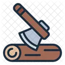 Woodcutter Tool Axe Icon