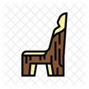 Wooden Handmade Chair Icon