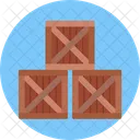 Wooden Crate Pack Icon