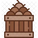 Wooden Crate Fruit Icon