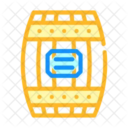 Wooden Barrel  Icon