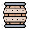 Wooden Barrel Icon