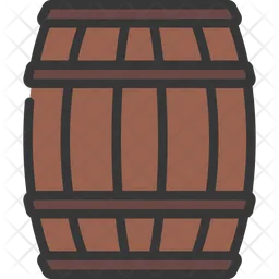 Wooden Barrell  Icon