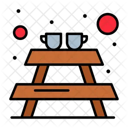 Wooden Bench  Icon