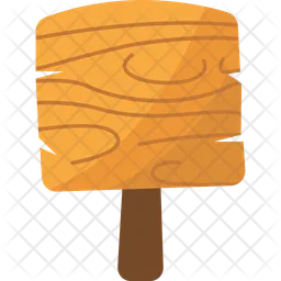 Wooden board Emoji Icon