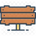 Wooden Timbered Lumbar Icon