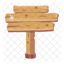 Wooden Board  Icon