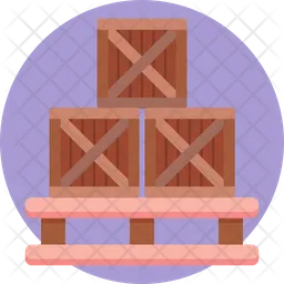 Wooden Box  Icon