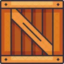 Wooden Box Crate Pallet Icon