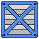 Wooden Box Crate Parcel Icon