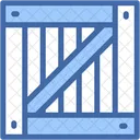Wooden Box Pallet Package Icon