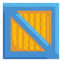 Wooden Box Wooden Crate Icon