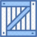Wooden Box Pallet Package Icon