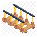 Rope Ladder Rope Bridge Rope Suspension Icon