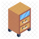 Drawers Wooden Bureau Chest Of Drawers Icon