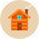 Cabin Wooden Wood Icon