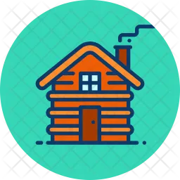 Wooden Cabin  Icon