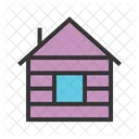 Wood Cabin Icon