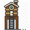 Wooden Cabin High Icon