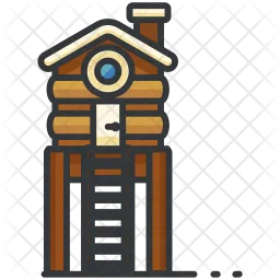Wooden cabin  Icon