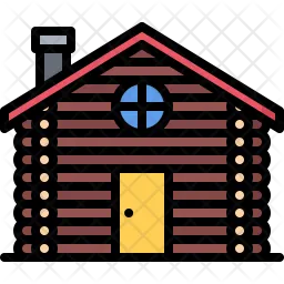 Wooden cabin  Icon