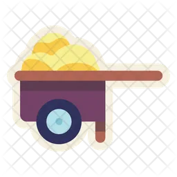 Wooden Cart  Icon