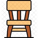 Wooden Chair Chair Dining Chair Icon