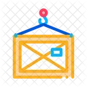 Wooden Linear Container Icon