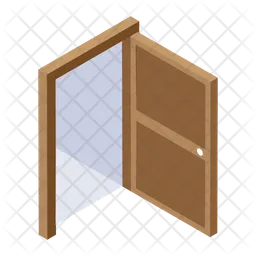 Wooden Door  Icon