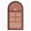 Wooden Door Home Door House Door Icon